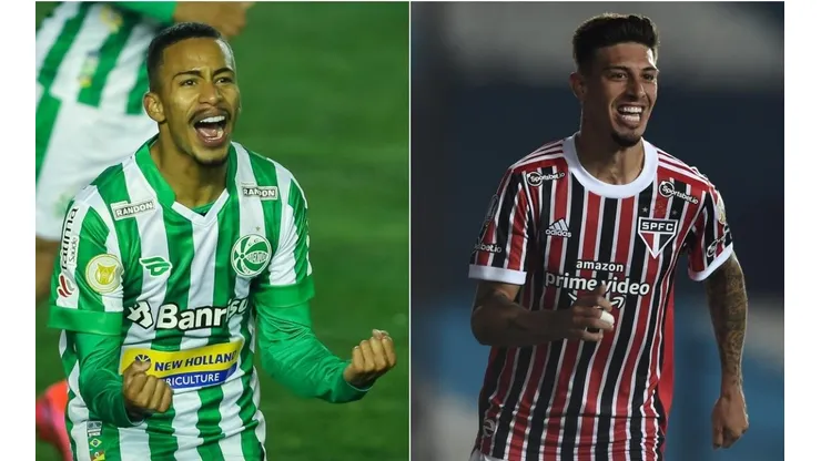 Juventude e São Paulo se enfrentam neste domingo (Foto: Pedro H. Tesch/AGIF e Getty Images)