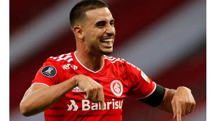 Galhardo: marcou 34 gols e deu 11 assistências em 82 jogos pelo Colorado (Foto: Silvio Avila - Pool/Getty Images/Brasil)
