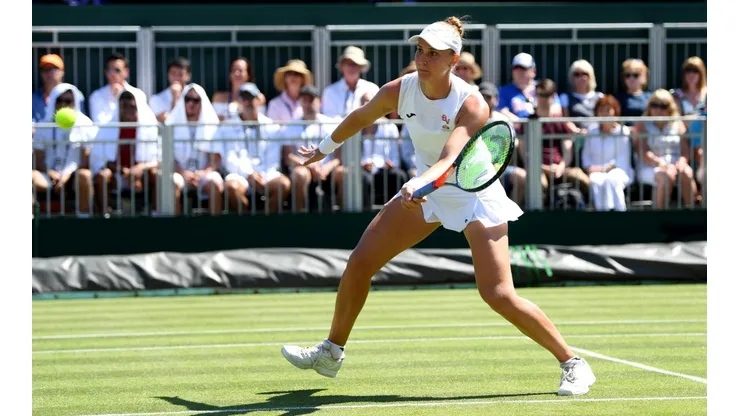 Bia vence a primeira e avança em busca da vaga na fase principal do US Open (Foto: Getty Images)