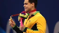 Gabriel Bandeira, que estreou nos Jogos Paralímpicos nesta edição e arrebatou um ouro para o país, além de quebrar recorde olímpico. (Foto: Getty Images)