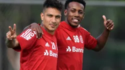 Guerrero e Moisés: contratos até dezembro (Foto: Ricardo Duarte/Inter/Divulgação)