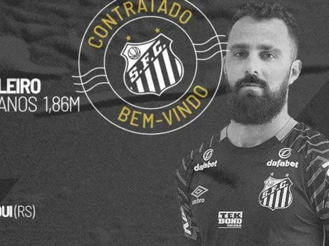 Goleiro Jandrei é anunciado como novo reforço do Santos