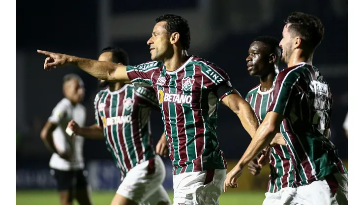 Fred 154º gol e se torna o segundo maior artilheiro do Brasileiro (Foto: LUCAS MERÇON / FLUMINENSE F.C.)