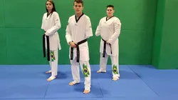 A delegação brasileira de parataekwondo. (Foto: Divulgação CPB)