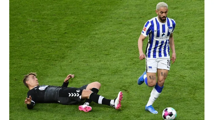 Matheus Cunha foi um dos maiores dribladores da Bundesliga | Crédito: Getty Images