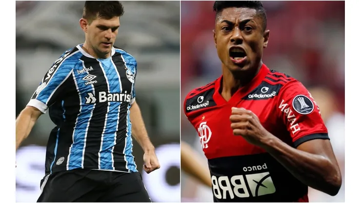 Grêmio x Flamengo se enfrentam nesta quarta (25), na Arena, pela Copa do Brasil
