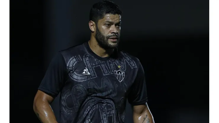 Hulk: focado nos objetivos do Galo (Foto: Pedro Souza / Atlético / Divulgação)