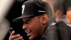 Carmelo Anthony revelou relação complicada com Phil Jackson na época que estavam no New York Knicks (Foto: Getty Images)