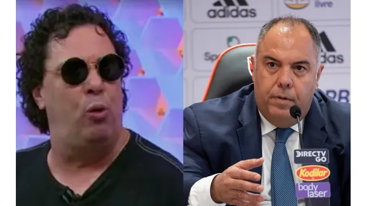 Foto Casagrande: Reprodução TV Globo - Foto Marcos Braz - Alexandre Vidal - Clube de Regatas Flamengo