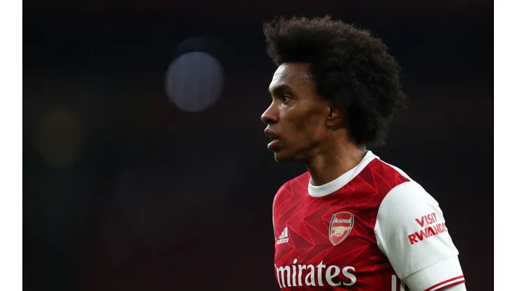 Willian, jogador do Arsenal. Atleta pode retornar ao Corinthians antes do fechamento da janela (Getty Images)