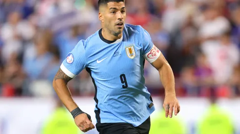Luis Suárez em partida da Copa América 2024 (Foto: Michael Reaves/Getty Images)