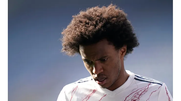 Willian, jogador do Arsenal. Atleta pode voltar ao Brasil após 14 anos fora (Getty Images)
