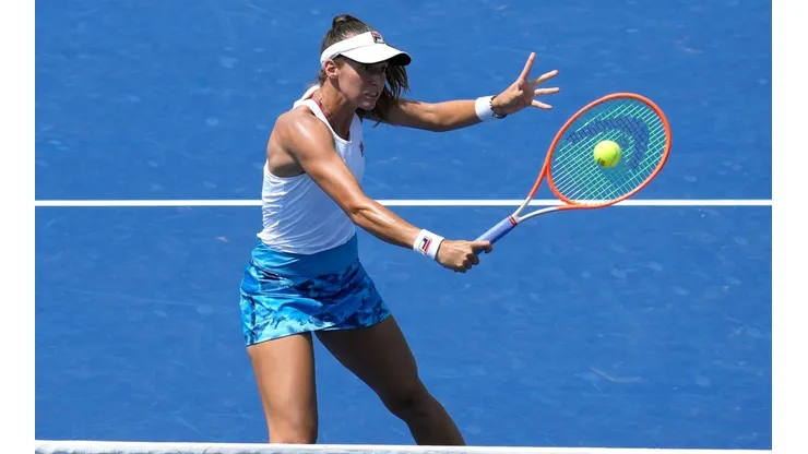 Luisa Stefani segue quebrando recordes no tênis, após o bronze em Tóquio (Foto: Getty Images)