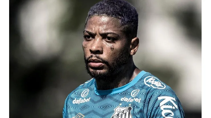 Marinho: segue se recuperando de lesão (Foto: Ivan Storti/Santos FC/Divulgação)