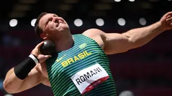 Darlan Romani é vice-campeão da etapa de Eugene da Liga Diamante (Foto: Getty Images)