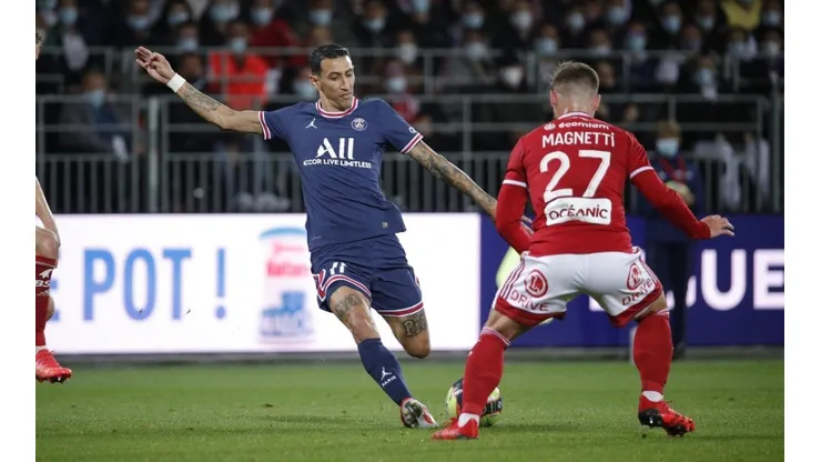 Gol de Di Maria sacramentou a vitória do PSG | Crédito: Divulgação PSG
