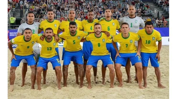 (Foto: Divulgação Confederação Brasileira Beach Soccer do Brasil)