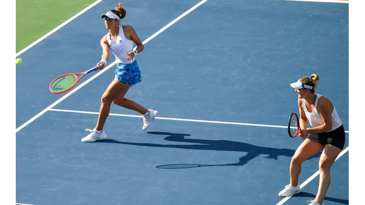 Luisa Stefani e Gabriela Dabrowski são derrotas e ficam com o vice do Masters de Cincinnati (Foto: Getty Images)