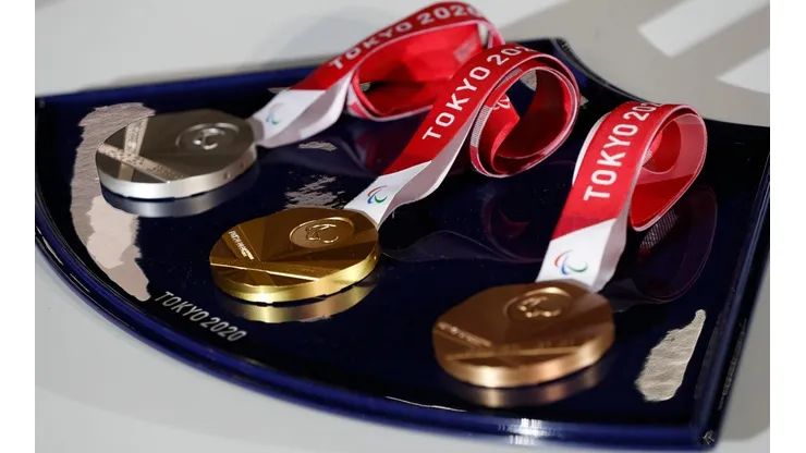As medalhas das Paralimpíadas em Tóquio foram criadas pela designer Sakiko Matsumoto | Crédito: Getty Images