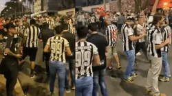 A maioria não usava máscara e fazia uma 'resenha' bebendo (Créditos: reprodução/Twitter/@ohenriqueandre)