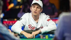 Vincas Tamasauskas em ação durante a WSOP de 2019 (Foto: Joe Giron/Divulgação WSOP)