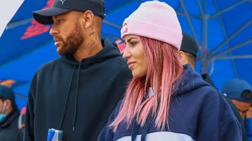 Os dois amigos durante a competição de skate street. (Foto: Reprodução Instagram Neymar)