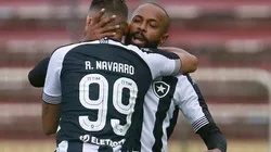 Chay e Navarro: prioridades da diretoria no momento (Foto: Vitor Silva/Botafogo/Divulgação)