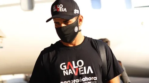 Diego Costa: reforço do Galo já está em BH (Foto: Atlético/Divulgação)