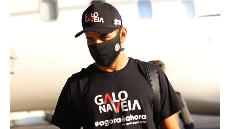 Diego Costa: reforço do Galo já está em BH (Foto: Atlético/Divulgação)