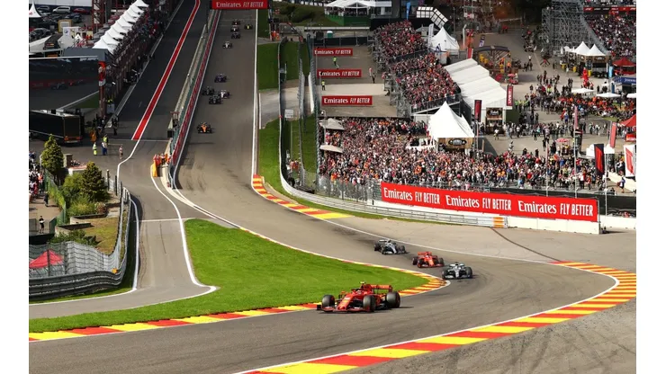 Nathalie era diretora do circuito Bélgica da F1; a foto é do GP realizado no país, em 2019. (Foto: Getty Images)