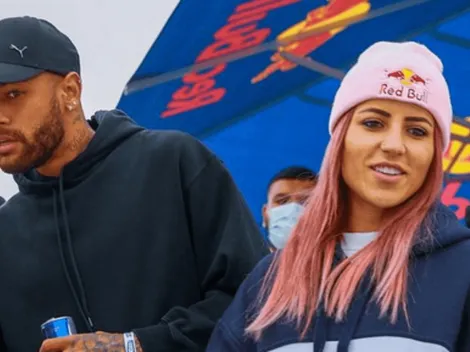Neymar encontra Leticia Bufoni em Paris no torneio de skate