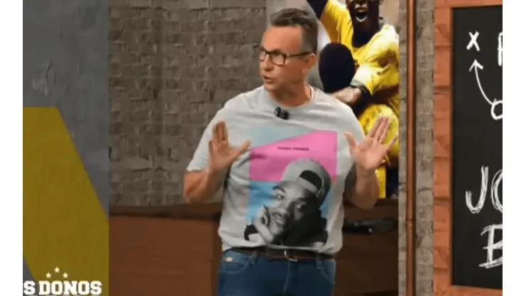 Neto brincou com o ex-companheiro de Band Mauro Beting (Foto: Reprodução/Instagram)