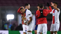 Elenco do PSG tira foto em aniversário de Ander Herrera e ausência de Mbappé aumenta especulações da saída do atacante. (Foto: Getty Images)