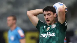 Piquerez: fez seu primeiro pelo Verdão (Foto: Cesar Greco/Palmeiras/Divulgação)