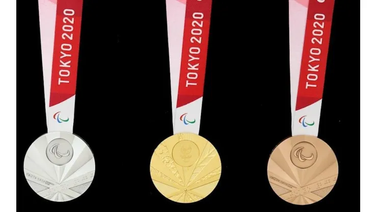 As medalhas dos Jogos de Tóquio. (Foto: Divulgação Comitê Paralímpico Internacional)