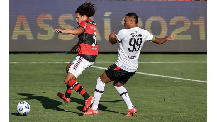 Flamengo têm desfalques confirmados para enfrentar o Ceará pela 17ª rodada do Campeonato Brasileiro. (Foto: Thiago Ribeiro/AGIF)