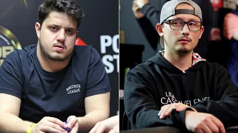 Marcelo Agrella e Leocir Carneiro representaram no online (Fotos: Divulgação/BSOP)