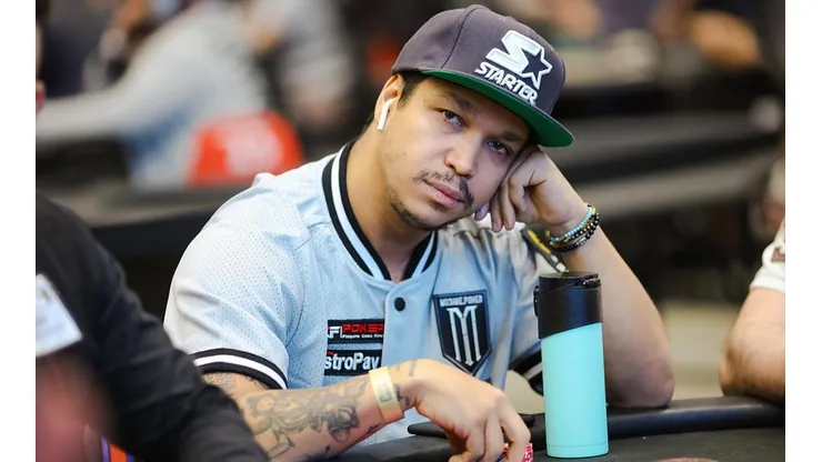 Felipe Mojave em ação durante etapa do BSOP (Foto: Carlos Monti/Divulgação BSOP)