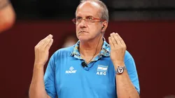 Marcelo Méndez conduziu a Argentina para a conquista da medalha de bronze (Foto: Getty Images)