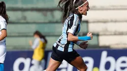 Pri Back, no duelo Grêmio X Palmeiras. (Foto: Reprodução Instagram)