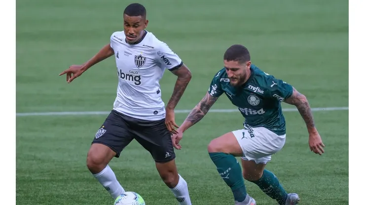 Atlético-MG e Palmeiras se enfrentam neste sábado (Foto: Marcello Zambrana/AGIF)