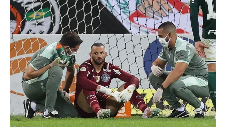 Weverton: deu susto no Mineirão (Foto: Cesar Greco/Palmeiras/Divulgação)