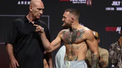 O irlandês fraturou o tornozelo em luta contra Dustin Poirier | Crédito: Getty Images