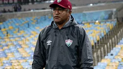 Roger Machado: incomodado com questionamentos (FOTO: LUCAS MERÇON / FLUMINENSE F.C. / DIVULGAÇÃO)