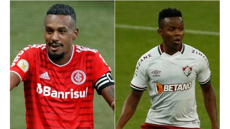 Internacional e Fluminense se enfrentam neste domingo (Foto: Getty Images)