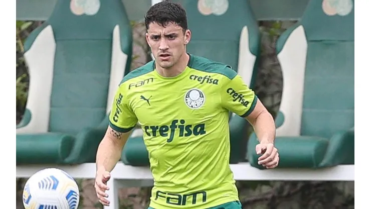 Piquerez: estreia como titular (Foto: Cesar Greco/Palmeiras/Divulgação)