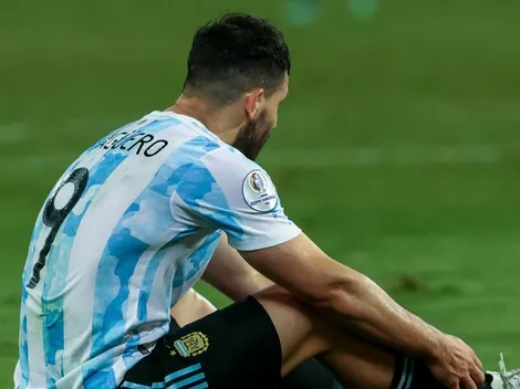 Di María brinca sobre situação de Agüero no Barça