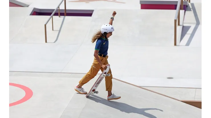 Rayssa Leal vence votação que premia atleta que demonstre os valores do espírito olímpico (Foto: CBSk / Julio Detefon)