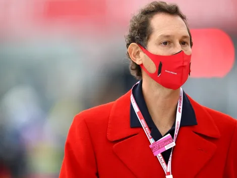 John Elkann, CEO da Ferrari se diz satisfeito com seus pilotos