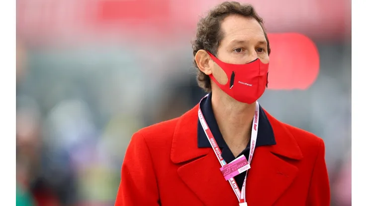 John Elkann, CEO da Ferrari se diz satisfeito com seus pilotos
